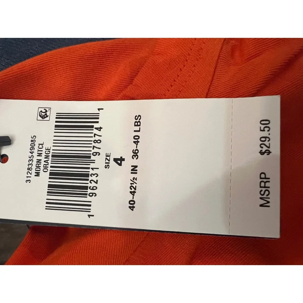 Polo Ralph Lauren Kids Orange Cotton Crew Neck T-Shirt Size 4 NWT 312833549085